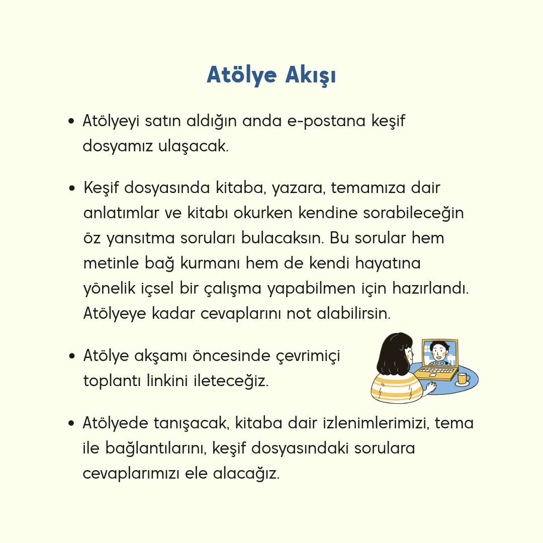 Albert Espinosa'nın Sarı Dünya Kitabıyla İçimize Yolculuk Atölyesi