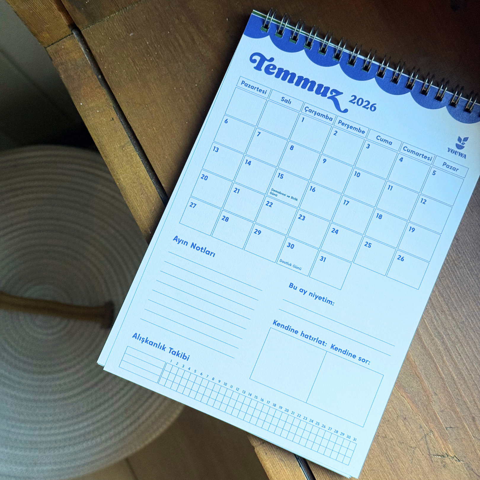 İyi Oluş Pratikleri ile Haftalık Planlayıcı