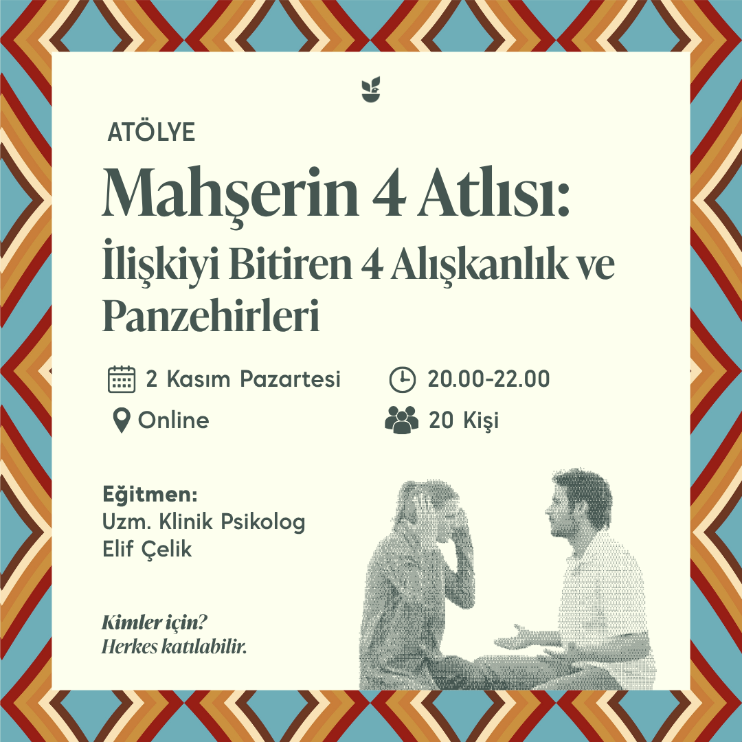 "Mahşerin 4 Atlısı" Atölyesi