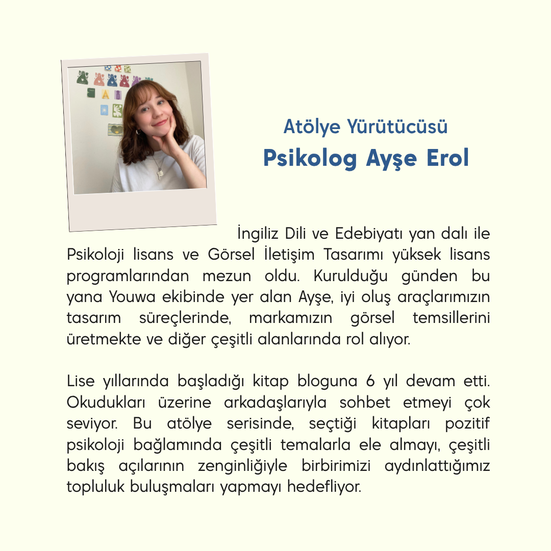 Albert Espinosa'nın Sarı Dünya Kitabıyla İçimize Yolculuk Atölyesi